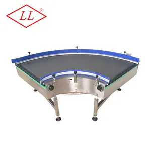 Modular Belt Turning Modular Belt Conveyor With Fixed Inner Radius