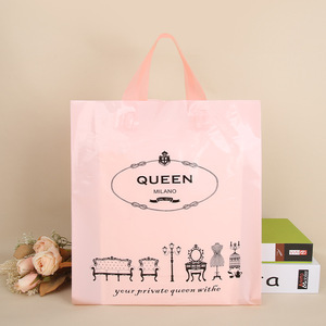 Bolsas de Mano con Logotipo Personalizado, Bolsas de Compra de LDPE Impermeables y Ecológicas, Bolsas de Plástico Transparente para Ropa y <span class=keywords><strong>Zapatos</strong></span> - Product Image 5