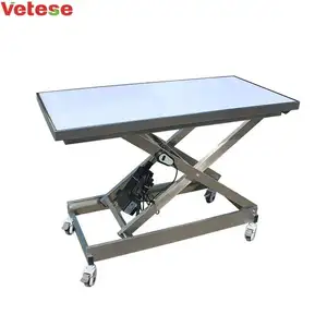 Animal Electric lift Operating Table WT-30 Vet Stainless Steel Acrylic Lifting Operating Table For pet Operating