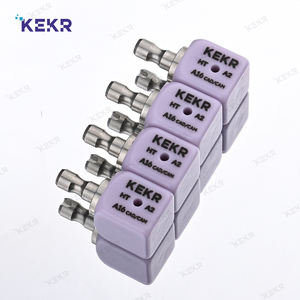 Materiales <span class=keywords><strong>CAD</strong></span>/CAM KEKR A16, Bloques de Cerámica de Disilicato de Litio Dental, Bloque de Vidrio para Implantes con Orificio Ht Lt - Product Image 6
