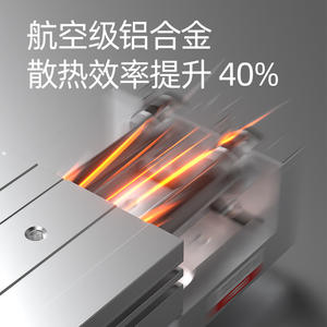 Cylindres pneumatiques à glissière à petite poussée HLQ 6/8/12/16/20/25-10S/30S/40S/50S/20S pour applications de poussée - Product Image 1