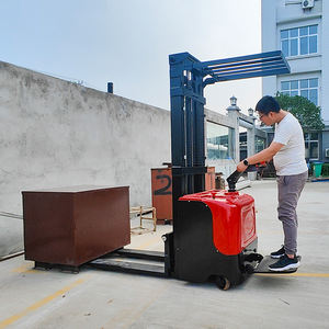 יד מיני חשמלי מערם מגשש מלגזה ידני מחך ידני 1.5ton 2mon 2m 3m 3.5 מ '4 מ' 4.5 מ 'מערם חשמלי מלא - Product Image 4