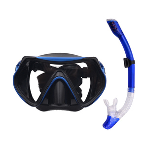 Máscara de buceo <span class=keywords><strong>profesional</strong></span> y gafas de esnórquel, gafas de buceo, conjunto de tubo de natación - Product Image 4