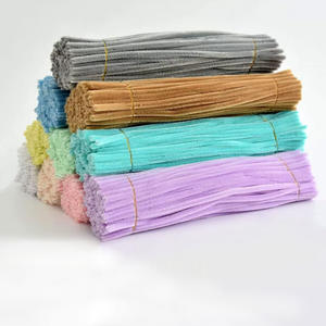 เชือกเชนิลหลากสี 100 ชิ้น อุปกรณ์งานฝีมือ สี<span class=keywords><strong>ขาว</strong></span> ชมพูอ่อน ที่ทำความสะอาดหลอด ของเล่นเสริมพัฒนาการ ชุดงานฝีมือเชนิล - Product Image 4