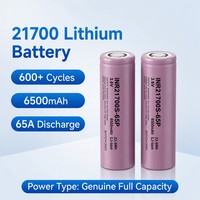 Batterie de drone cylindrique haute capacité 21700s-65p 6500mah 52a, cellule INR21700 60P, qualité originale A, sans connecteur, Linkdata 65p 21700