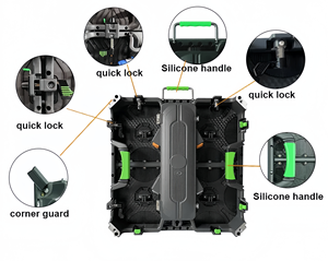 Pushunled 4M tối ưu xem cong LED Video cho thuê nhà hát phông nền sân khấu thiết kế 3% trang web quảng cáo đồng nhất - Product Image 2