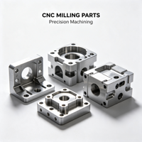 Composants mécaniques de précision en acier inoxydable usinés sur commande par CNC avec services d'usinage