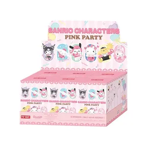 POPMART SANRIOEE personaggi rosa partito <span class=keywords><strong>serie</strong></span> Blind Box giocattoli Kawaii Anime Action Figure Caixa Caja sorpresa mistero scatola bambole - Product Image 1