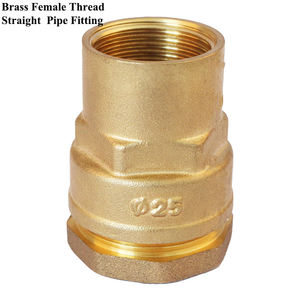 Composants personnalisés YOD, service d'usinage CNC de précision, connecteur en laiton, filetage femelle, raccord de tuyauterie 3/4 pouce NPT BSPT, couplage - Product Image 2