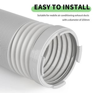 <span class=keywords><strong>Climatiseur</strong></span> <span class=keywords><strong>portable</strong></span> manuel 5,9 pouces avec accessoires ABS, tuyau d'évacuation et <span class=keywords><strong>adaptateur</strong></span> <span class=keywords><strong>de</strong></span> <span class=keywords><strong>fenêtre</strong></span> (rond) <span class=keywords><strong>pour</strong></span> <span class=keywords><strong>climatiseur</strong></span> <span class=keywords><strong>de</strong></span> <span class=keywords><strong>fenêtre</strong></span> - Product Image 2