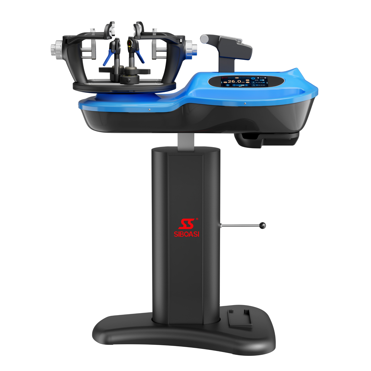 SIBOASI S5 Portable Automatic Stringing Machine for Professional Badminton Rackets (Plastic & Metal) Full Set