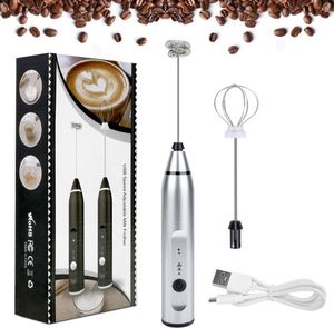Electric Beater Milk Foamer Egg Blender Mixer Milk <b>Whisk</b> Handheld Milk Frother - Product Image 1