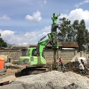 Cọc máy xúc kr50 micropiles Giàn Khoan Trái Đất đào máy móc - Product Image 2