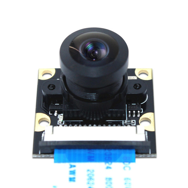 Raspberry Pi Camera 5MP OV5647 Fisheye 160° Night Vision Lens Raspberry Pi 3B 4B