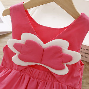Vestidos de Verano para Niñas, Estilo Princesa Musulmana, Tejidos y Transpirables, Corte en A, Ropa Infantil de China al por Mayor - Product Image 3