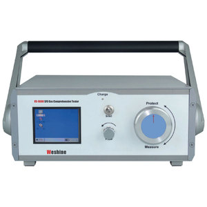 Analyseur de gaz SF6 complet WESHINE VS-9608 avec une précision élevée de 0,1 % pour la pureté, la décomposition des produits et les tests de point de rosée - Product Image 1