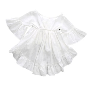 INS Kids Tales Ropa para niños <span class=keywords><strong>Primavera</strong></span> Nueva tendencia Bebé Hada Vestido <span class=keywords><strong>de</strong></span> cola larga Característica sin arrugas Desgastado Casual 2T 2 piezas - Product Image 2