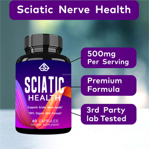 OEM Herbal Extract Sciatic Nerve Health Support <b>Supplements</b> Capsules for Adults 60 Capsules - Product Image 4
