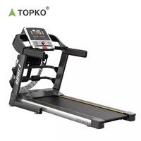 TOPKO Tapis de Course Motorisé Pliable pour Usage Domestique, Équipement de Fitness et de Gymnastique