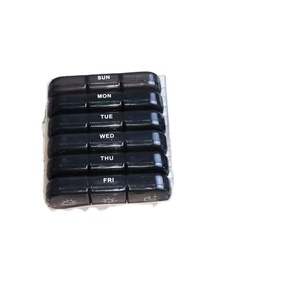 Boîte à pilules hebdomadaire portable à 21 compartiments, organiseur personnalisé pour 7 jours, étui de voyage pour vitamines et médicaments, rangement en plastique pour 3 prises quotidiennes - Product Image 3