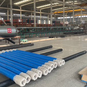 Прямые продажи от производителя <span class=keywords><strong>DN125</strong></span> бетононасос высокого давления 3-метровый Четырехслойный стальной проволочный двухсторонний резиновый шланг - Product Image 1