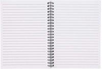 Carnet à spirale personnalisé avec logo imprimé, 60 feuilles, couverture en papier, pour étudiants, école et bureau, directement de l'usine