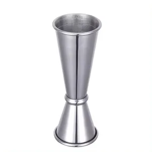 Wholesale Whisky Japanese Style Stainless Steel 304 Double Sturdy Cocktail Jigger Model Home Bar Commercial Wine