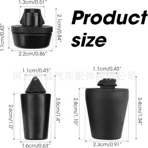กันชนประตูยางสำหรับ Lexus Toyota Trunk hatchback hatchback 67282-0R020 67293-0R020 90541-09108 - Product Image 2