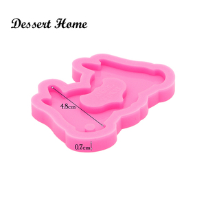 DY0119 — porte-clés signe d'amour brillant, en résine époxy de Silicone, à faire soi-même, <span class=keywords><strong>moule</strong></span> artistique pour Fondant <span class=keywords><strong>au</strong></span> chocolat - Product Image 6