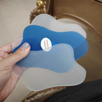 Sous-verres irréguliers en plastique, sous-verres nuage, transparents, mignons, réutilisables, modernes, pour la protection de la table, décoration de la maison pour table basse