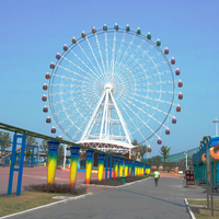 Fournisseur de la Chine prix d'usine tour de grande roue en plein air 65m de hauteur parc d'aventure Amusement en vente