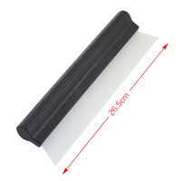 Anti-rayures Silicone souple pratique raclette voiture wrap outils eau fenêtre essuie-glace séchage lame propre grattage Film grattoir accessoires