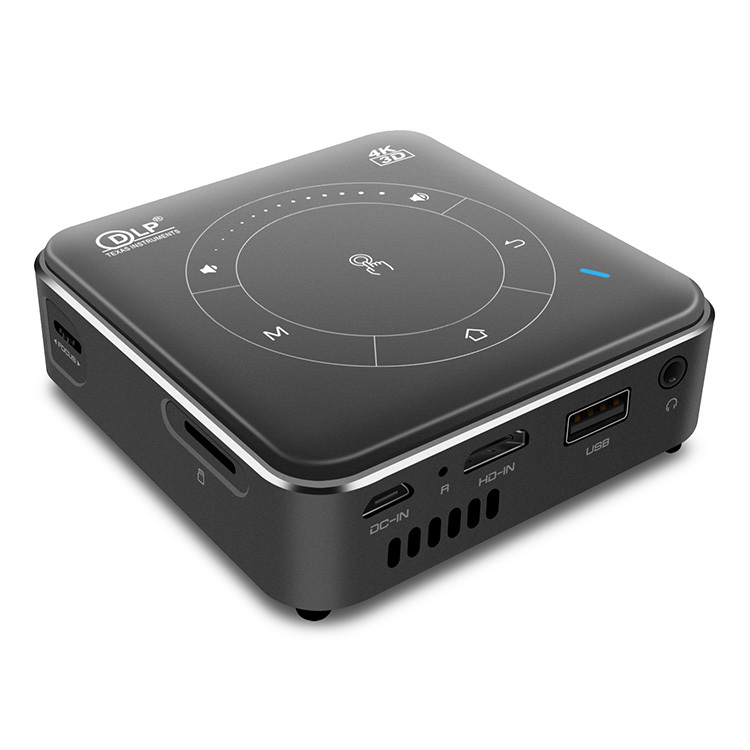 Smart DLP 3D Mini Projector P11 - Android 9.0, 2G16G, Dual WiFi