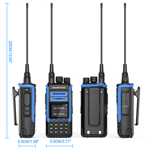 DR-1802L haute qualité portable jambon DMR Radio numérique UHF talkie-walkie 5km 5W nouveauté longue veille bleu anglais clé - Product Image 1