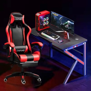 Tốt Nhất Bán K Hình Dạng Kim Loại Khung Văn Phòng PC Máy Tính Xách Tay Máy Tính Chơi Game Bàn Chơi Game Bảng - Product Image 2