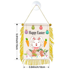 Пасхальный Баннер 10*15 см, радостные фестивальные элементы, печатная атмосфера для вечеринки в помещении - Product Image 2