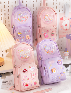 2025 nuovo astuccio per matite di grande capacità in cartone carino di tendenza per studenti - Product Image 6