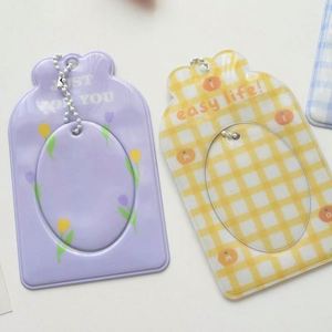 Vente en gros de protège-cartes PVC personnalisés, design mignon style coréen, porte-cartes photo Kpop, porte-cartes de collection - Product Image 2