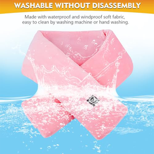 Factory Direct Eco-Friendly USB Heated Winter Warm <strong>Scarf</strong> for Men and Women Washable Polyester Neck <strong>Heating</strong> Pad - Product Image 6