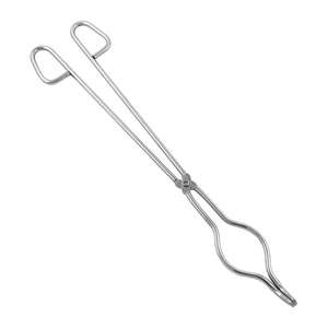 <span class=keywords><strong>Pinzas</strong></span> <span class=keywords><strong>de</strong></span> crisol <span class=keywords><strong>de</strong></span> acero inoxidable, soporte <span class=keywords><strong>de</strong></span> <span class=keywords><strong>laboratorio</strong></span> para uso químico, Grado Profesional, 20cm, 30cm, 40cm - Product Image 4