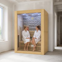 Kubah Sauna Inframerah Jauh, Bak Mandi Spa & Ruang Sauna, Kabin Inframerah dengan Sandaran, Sauna Mewah Xuzhou