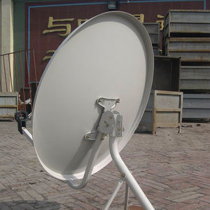 Antena Parabólica de Televisión Satelital Pequeña de Banda KU de 60 cm, Antena de TV Offset para Exteriores, Tipo Antena Ku de 60 cm - Product Image 1