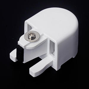 Fabricación de Accesorios Modernos de Alta Calidad para Rieles de Cortina con Pliegues Ondulados, Tapa para Extremo de Riel de Cortina - Product Image 2