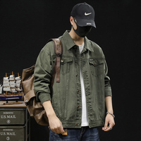 Veste de travail zippée personnalisée OEM, style streetwear, en tissu épais, pour charpentier, délavée à l'acide