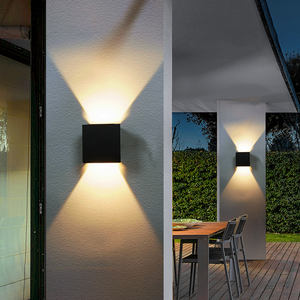 Lampes murales étanches à LED en aluminium Lampe murale à LED haut et bas Lampe de jardin Décoration Lampes murales d'extérieur - Product Image 5