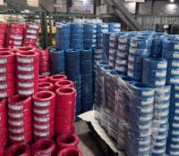 1015 # Cable Electrónico de Cobre Desnudo 24AWG, Rollo de 100m, Aislamiento de PVC Trenzado, 600V, Cable de Alimentación para Calefacción 105C, Redondo, Qifan