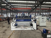 Mesin Pengupas Veneer Kayu Otomatis Kontrol PLC Akurasi Tinggi 4ft, Lini Produksi Kayu Lapis