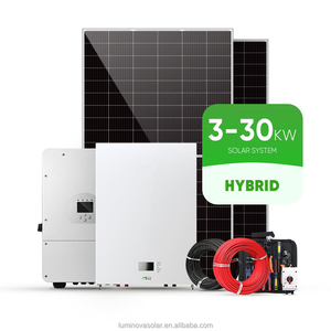 Hệ thống năng lượng mặt trời lai 5KW 5KVA IP65 có thể xếp chồng có thể giao tiếp giải pháp năng lượng mặt trời tại nhà - Product Image 1