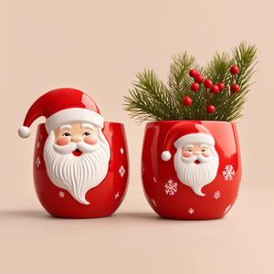 <span class=keywords><strong>Pot</strong></span> de fleurs décoratif <span class=keywords><strong>en</strong></span> céramique de Noël de 4 pouces-Décalcomanie de neige d'intérieur, <span class=keywords><strong>peinture</strong></span> à la main, fini brillant, <span class=keywords><strong>pot</strong></span> de plante <span class=keywords><strong>en</strong></span> <span class=keywords><strong>terre</strong></span> <span class=keywords><strong>cuite</strong></span> <span class=keywords><strong>pour</strong></span> la maison Dec - Product Image 1