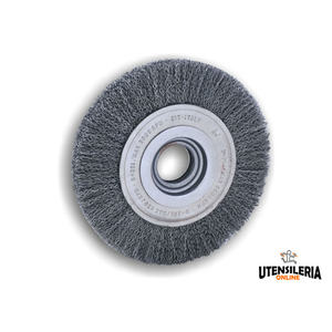 Brosse circulaire série 6000 fil d'acier 200x23mm pour meuleuses - Product Image 1